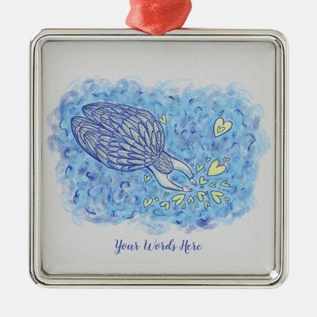 Archangel Michael Custom Holiday Gift Ornamente (Vorne)