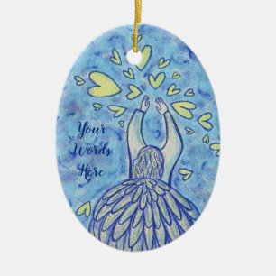 Archangel Michael Custom Holiday Gift Ornamente