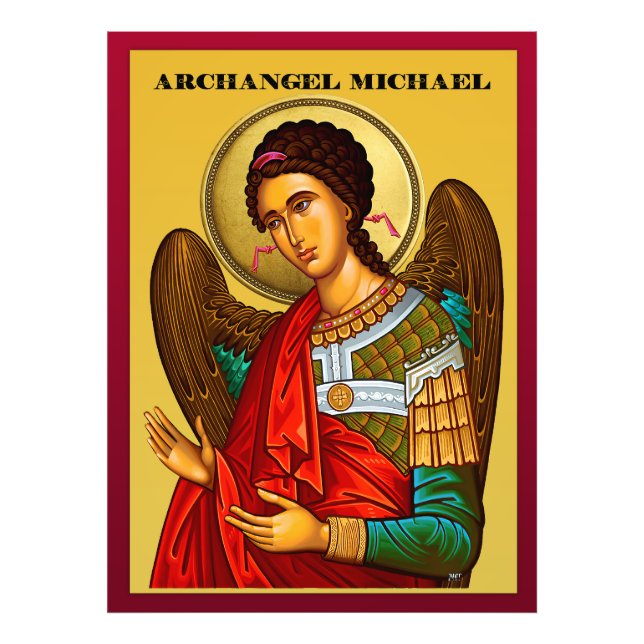Archangel Michael Fotodruck (Vorne)