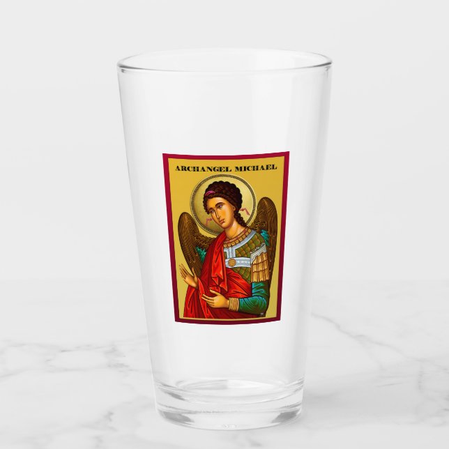 Archangel Michael Glas (Vorderseite)