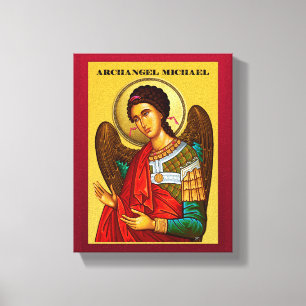 Archangel Michael Leinwanddruck