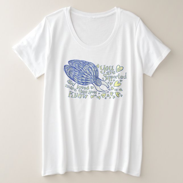 Archangel Michael Liebe & Support Custom Shirt (Design vorne)