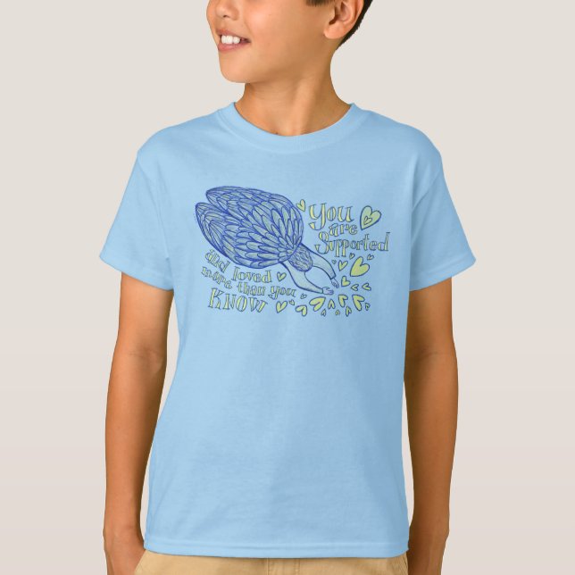 Archangel Michael Liebe & Support Custom T - Shirt (Vorderseite)