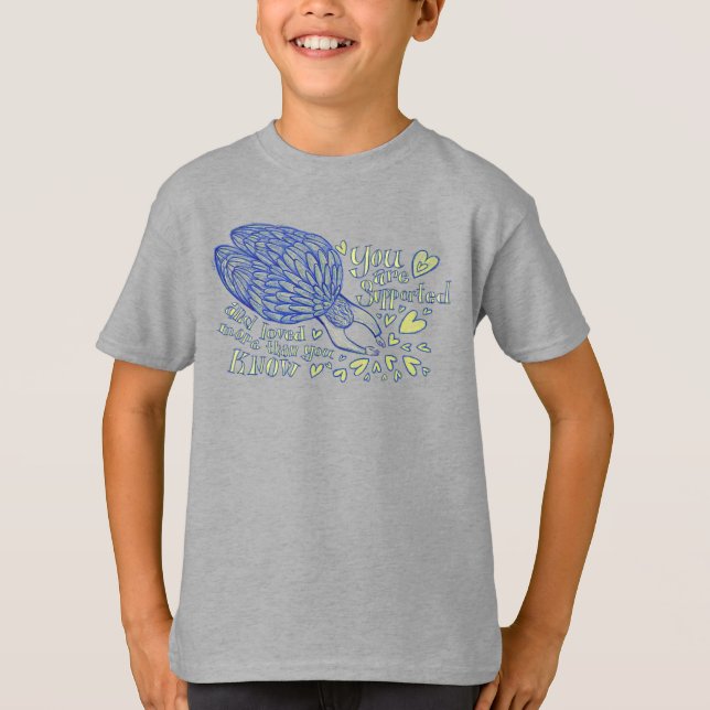 Archangel Michael Liebe & Support Custom T - Shirt (Vorderseite)