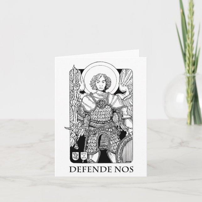 Archangel Michael Notecard Karte (Vorderseite)