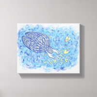 Archangel Michael Painting Wrapped Canvas Art