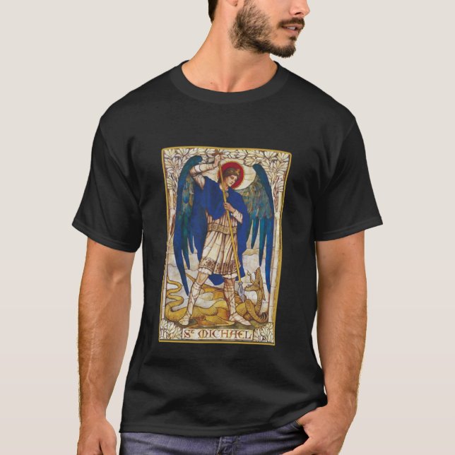 Archangel Michael Saint T-Shirt (Vorderseite)