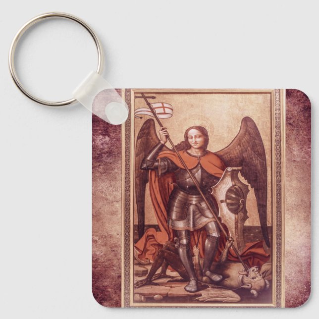 Archangel Michael Schlüsselanhänger (Vorderseite)
