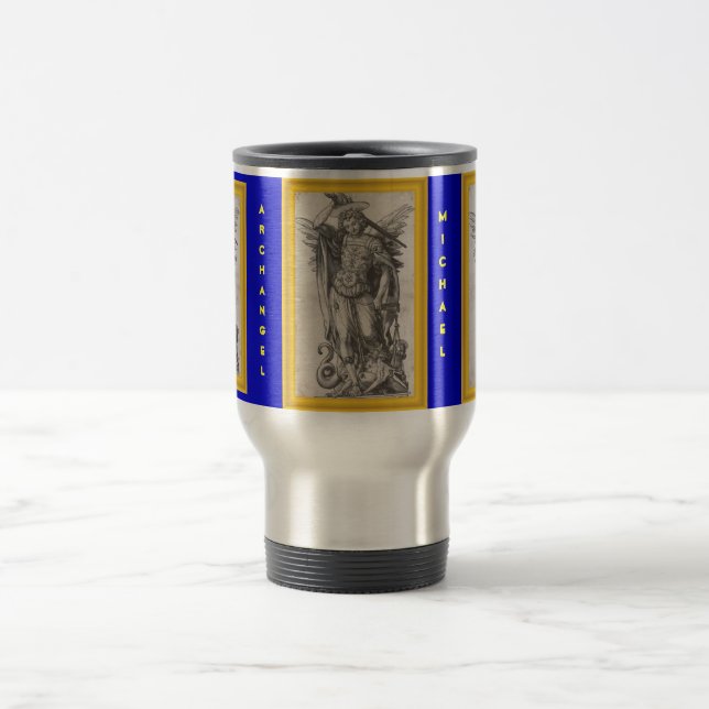 Archangel Michael travel mug Reisebecher (Mittel)