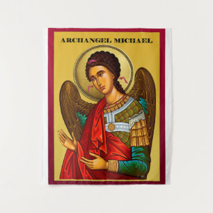 Archangel Michael Wandteppich