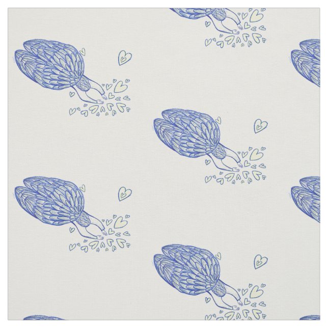 Archangel Michael's Support Art Fabric Material Stoff (Muster)