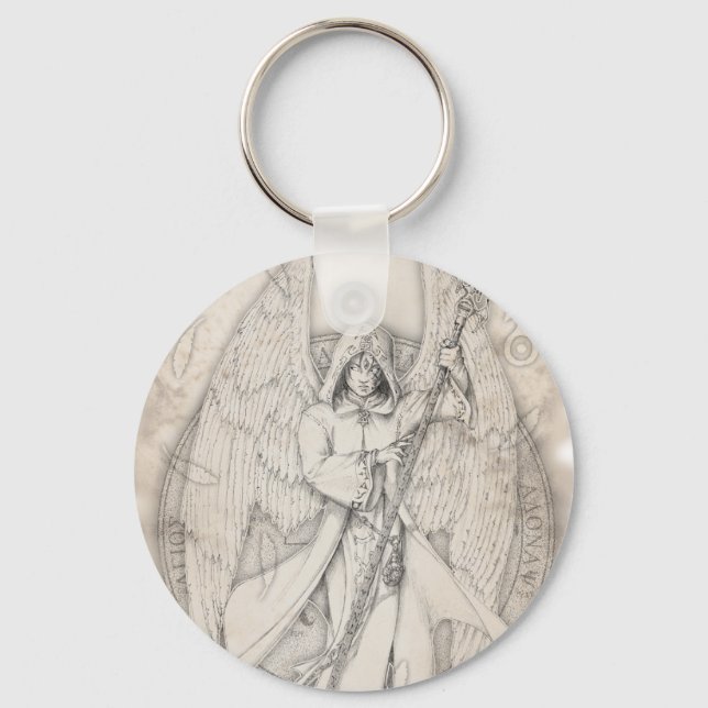 Archangel Raphael Schlüsselanhänger (Vorderseite)