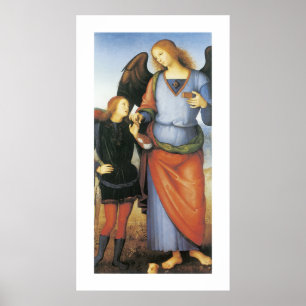 Archangel Raphael with Tobias Poster