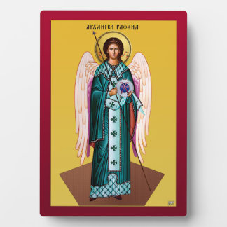 Archangel Raphaile Fotoplatte