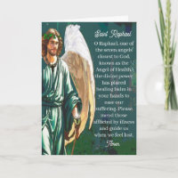 Archangel Saint Raphael Heilung Angel Gebet Gesche