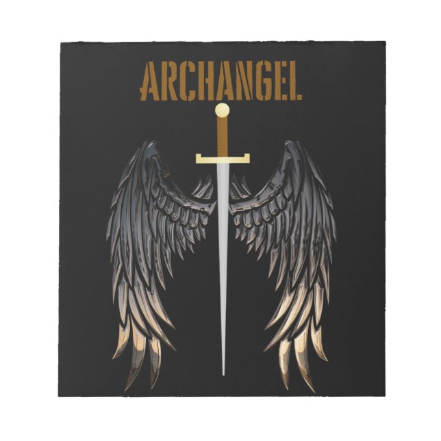 ARCHANGEL SWORD NOTIZBLOCK (Vorderseite)