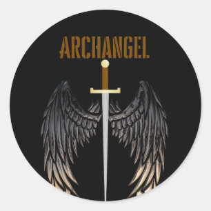 ARCHANGEL SWORD RUNDER AUFKLEBER