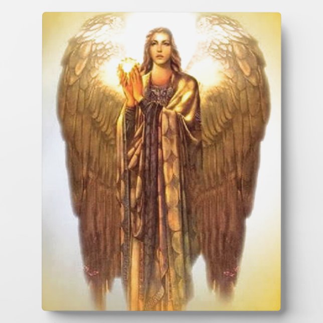 Archangel Uriel Fotoplatte (Vorderseite)