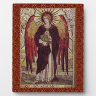 Archangel Uriel plaque Fotoplatte
