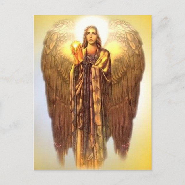 Archangel Uriel Postkarte (Vorderseite)