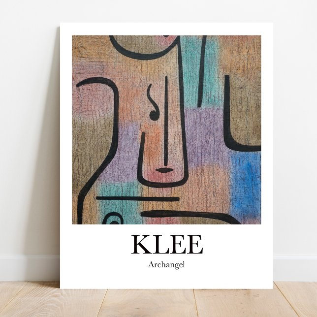 Archangel von Paul Klee Poster (Own Klee's iconic Archangel!  High-quality art poster)