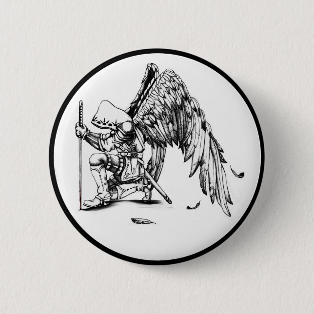 ArchAngel Warrior Button (Vorderseite)