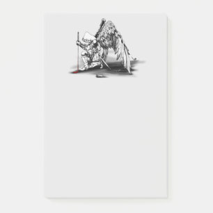 ArchAngel Warrior Post-it Klebezettel