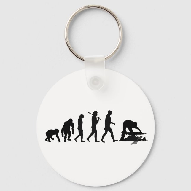 Archäologe Archäologie Website liebt Geschenke Schlüsselanhänger (Vorderseite)
