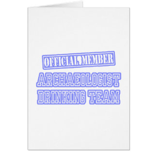 Archäologe Drink Team