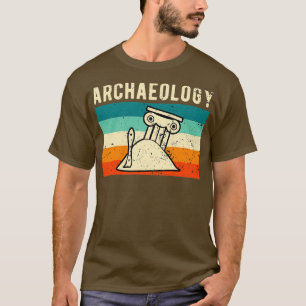 Archäologe Retro Vintage Archäologie T-Shirt