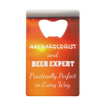 Archäologe und Bierexperte praktisch perfekt