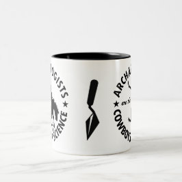 Archäologen-Tasse Zweifarbige Tasse