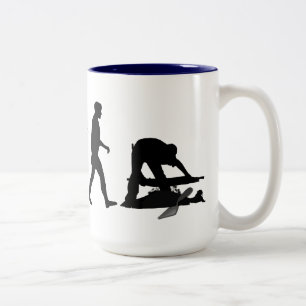 Archäologie-Archäologen-Archäologie-Archäologe Zweifarbige Tasse