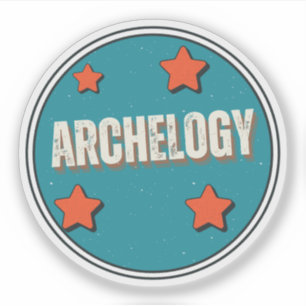 Archäologie Aufkleber