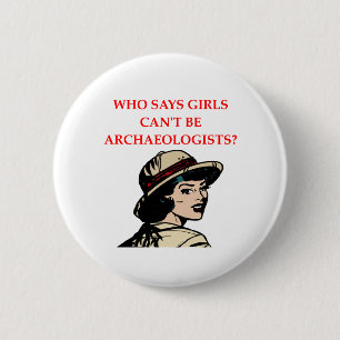 Archäologie Button