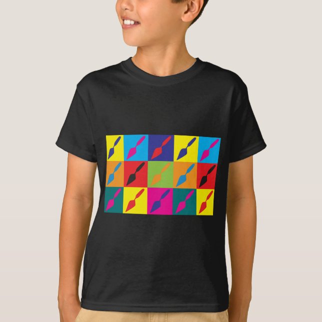 Archäologie-Pop-Kunst T-Shirt (Vorderseite)