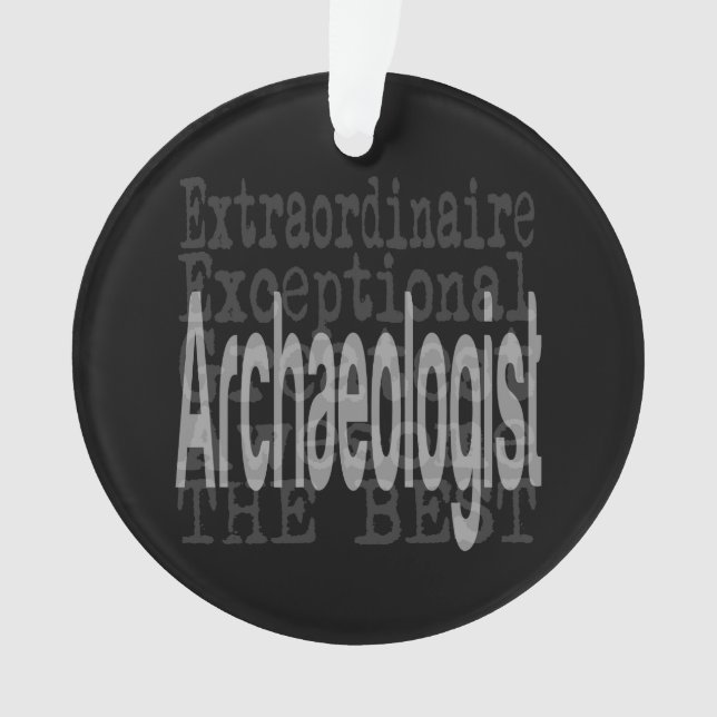 Archäologin Extraordinaire Ornament (Vorderseite)
