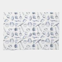 Archäologisches Fragment-Tee-Tuch