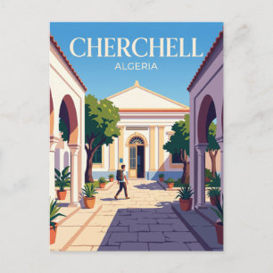Archäologisches Museum, Cherchell Algerien Postkarte