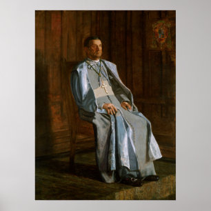Archbisho Falconio - Thomas Eakins Fine Art Poster