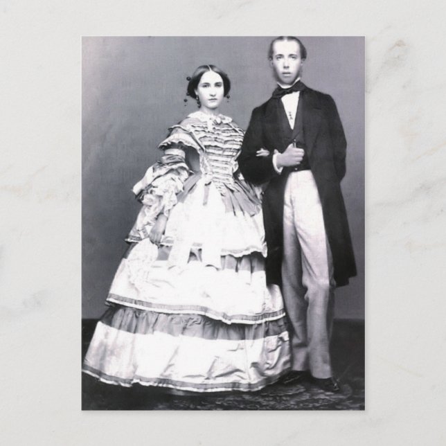 Archduke Maximilian & Charlotte von Österreich #02 Postkarte (Vorderseite)