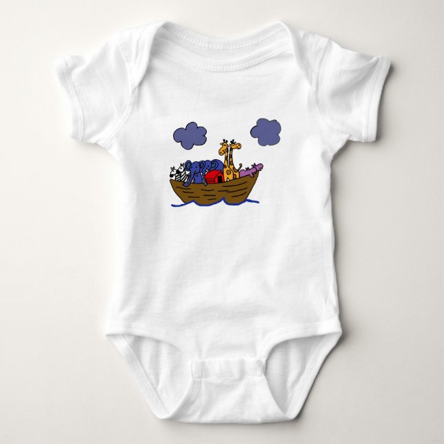 Arche-Baby-Ausstattung AF Noahs Baby Strampler (Vorderseite)
