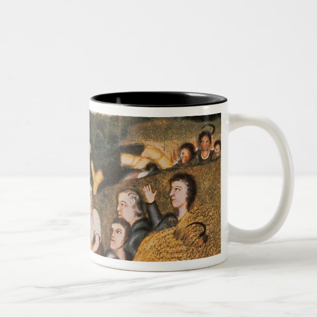 Arche des Vertrages, c.1865-80 Zweifarbige Tasse (Rechts)