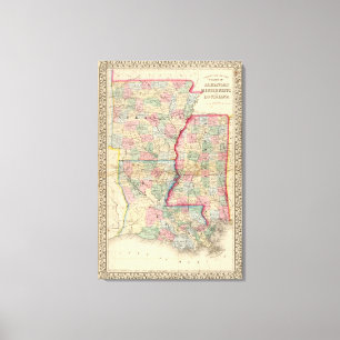 Arche, Fräulein, La-Karte durch Mitchell Leinwanddruck