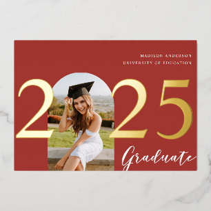 Arche moderne   Faire-part d'obtention d'un diplôm