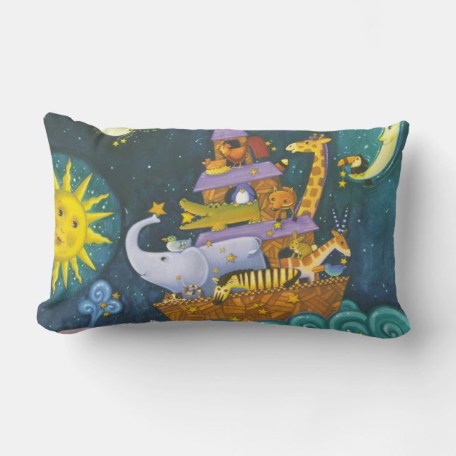 Arche nachts lendenkissen (Vorderseite)