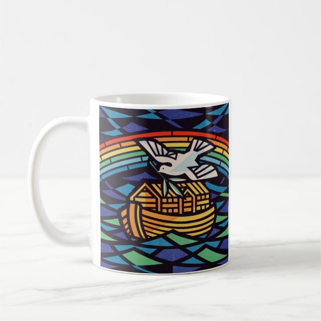 Arche Noahs mit Heiligem Geist Kaffeetasse (Links)