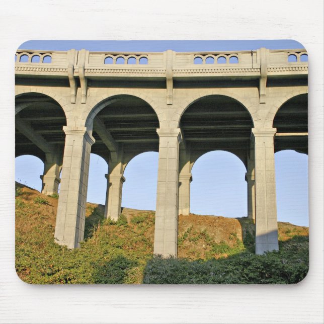 Arched unterstützt Patterson Memorial Bridge Mousepad (Vorne)