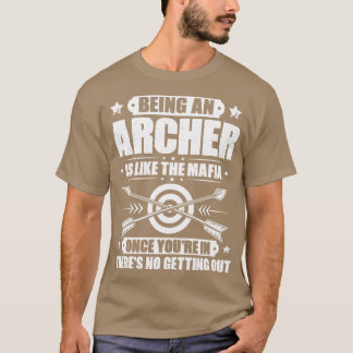 Archer Archery Bow Jagd Bowman Arrow Bow Hunter T-Shirt