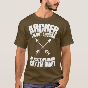 Archer Archery Bow Jagd Bowman Arrow Bow Hunter T-Shirt
